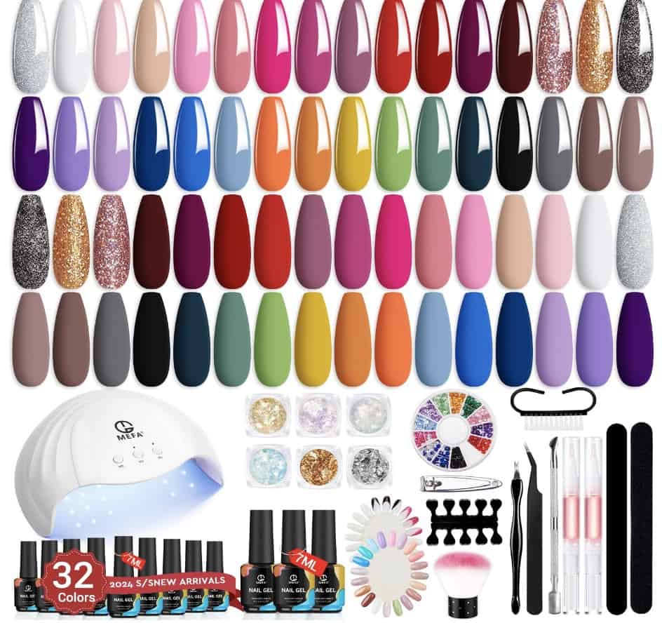 Product inclusion of Polygel Nail Kit