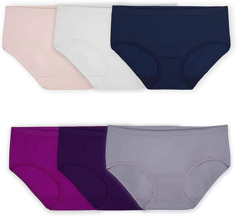 Fruit of the Loom No Show Seamless Underwear