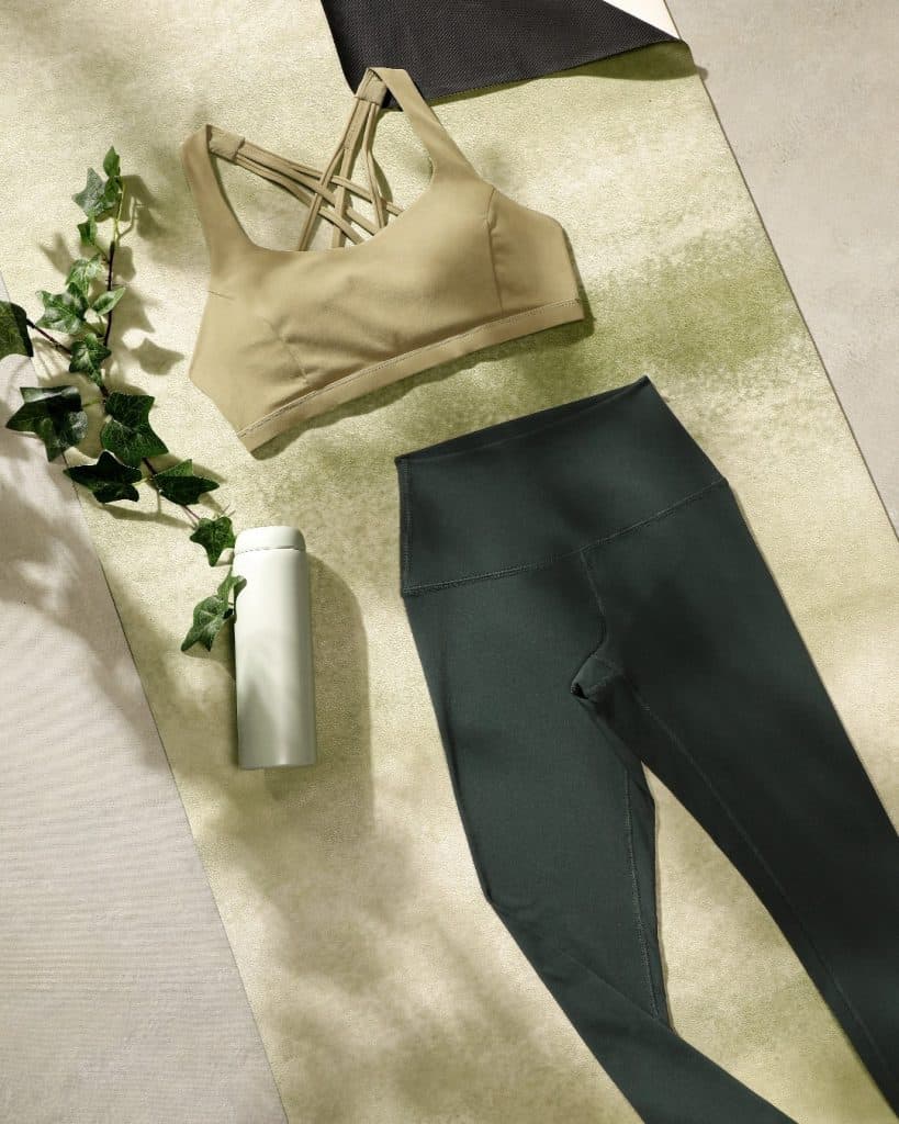 the butterluxe set by crz yoga in different color combination